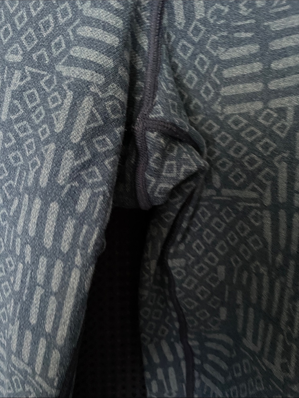 Source Unknown blue denim Patterned Straight-Leg Pants - Picture 5 of 8